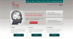 Desktop Screenshot of ctcabc.com.br